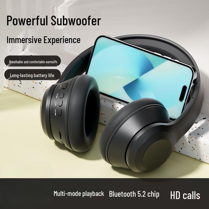 Беспроводная Bluetooth игровая гарнитура с кошачьими ушками и шумоподавлением для ноутбуков и мобильных устройств