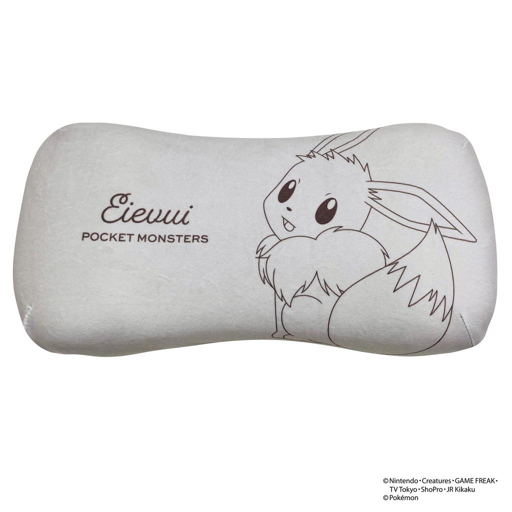MORIPiLO Morishita подушка из пены с эффектом памяти Pokemon Eevee 15x31 см, подушка для поддержки талии и спины, мягкая игрушка, подушка Pokemon Pastel Beige 4621201