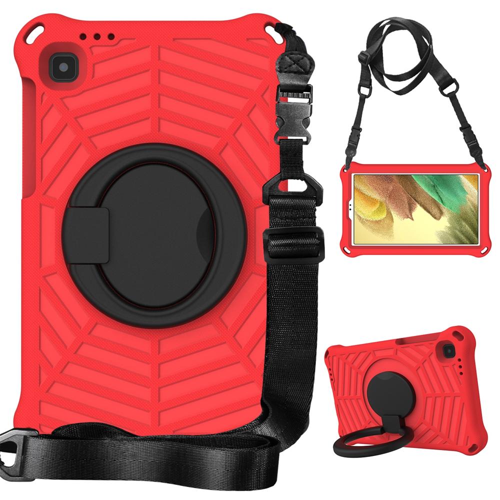 For Samsung Galaxy Tab A7 Lite 8.7 2021 SM-T220 SM-T225 Case EVA Kids Safe Pull Ring Shockproof Shoulder Strap Stand Tablet Cover