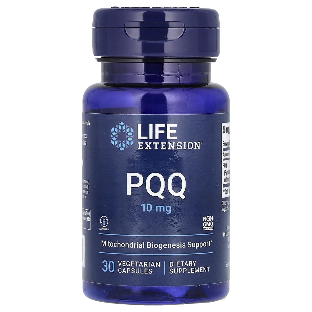 Life Extension PQQ Capsules, 10 Mg, 30 Veggie Capsules