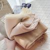 2024 Autumn And Winter New Thickened And Extended Cashmere Scarf Versatile Women'S Warm Neck Protection Scarf Double Sided Scarf Shawl