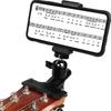 Guitar Smartphone Holder Live Broadcast Bracket Stand Music Recording Smartphone Stand Easy To Install Adjustable Angle Lightweight Easy To Carry