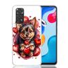 Lovely Puppy Heart Dogs Phone Case For Xiaomi Redmi Note 15 14 13 12S 12 Pro Plus 11S 11E 11 11T 10S 10 Art Soft Pattern Cover R