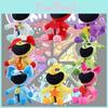 Мягкие игрушки Poppy Playtime Smiling Critters 30 см фиолетовые в лежачем положении супермягкий короткий плюш коллекция животных