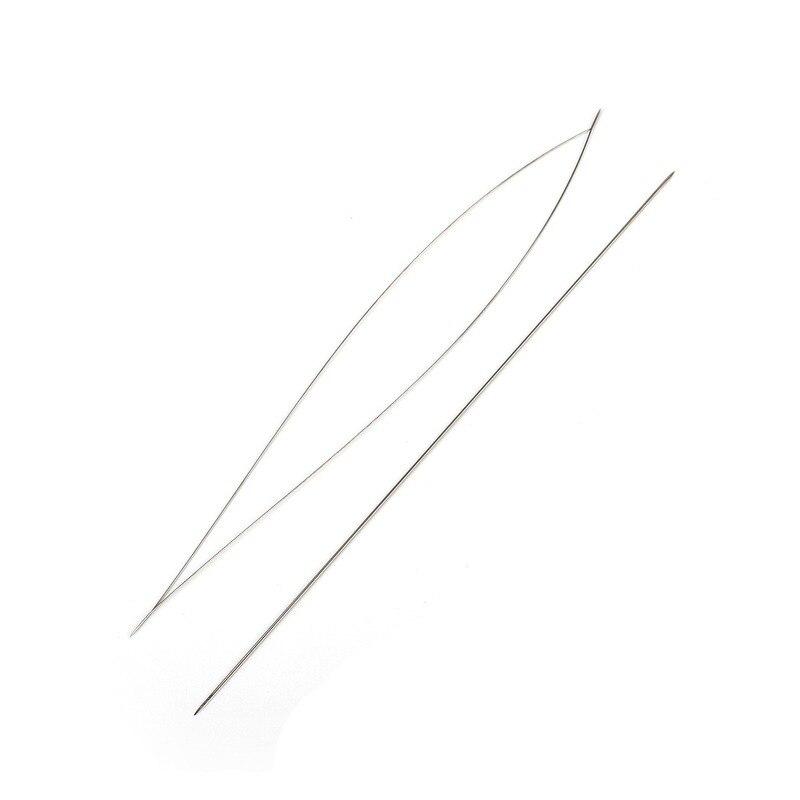 1pcs Big Eye Curved Beading Needles Beading Needles Beads and Pearls Threading String Cord Fashion Jewelry Tool 5.8cm-14cm