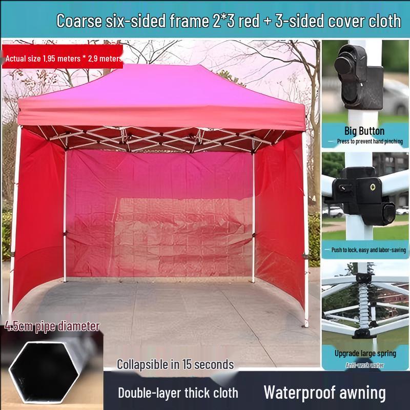 Heavy-Duty Folding Outdoor Pop-Up Canopy