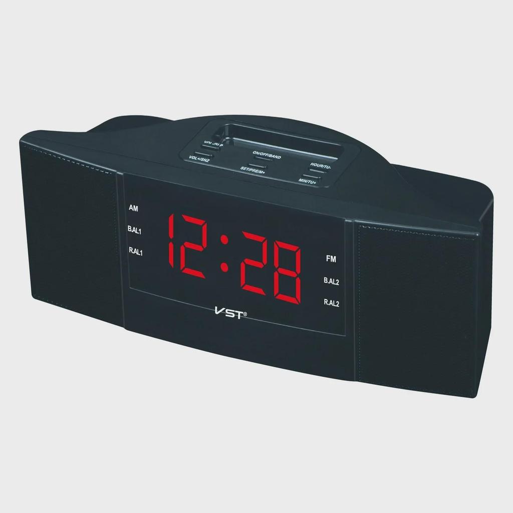 AM/FM LED Digital Alarm Clock Radio