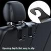 1/2/4Pcs Car Seat Back Hook Headrest Storage Holder Stickers For Mercedes Benz GLC63 GLC43 GLC250 GLC300 X253 C253 W253 S W212