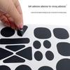 Self-Adhesive Black Fabric Repair Patch for Down Jackets, No-Sew, Seamless, Washable