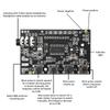 RDA1817 Stereo Two-channel FM Radio Module FM Receiving Board Module FM Receiving Frequency Range 76.1MHz--118.1MHz