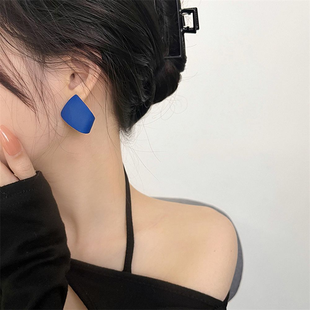 Серьги-гвоздики Lady Temperament Irregular, женские серьги, серьги в корейском стиле, геометрические серьги