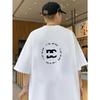 Men'S Plus Size Short Sleeve T-Shirt  Summer Collection Featuring a Easy Graphic Logo Design