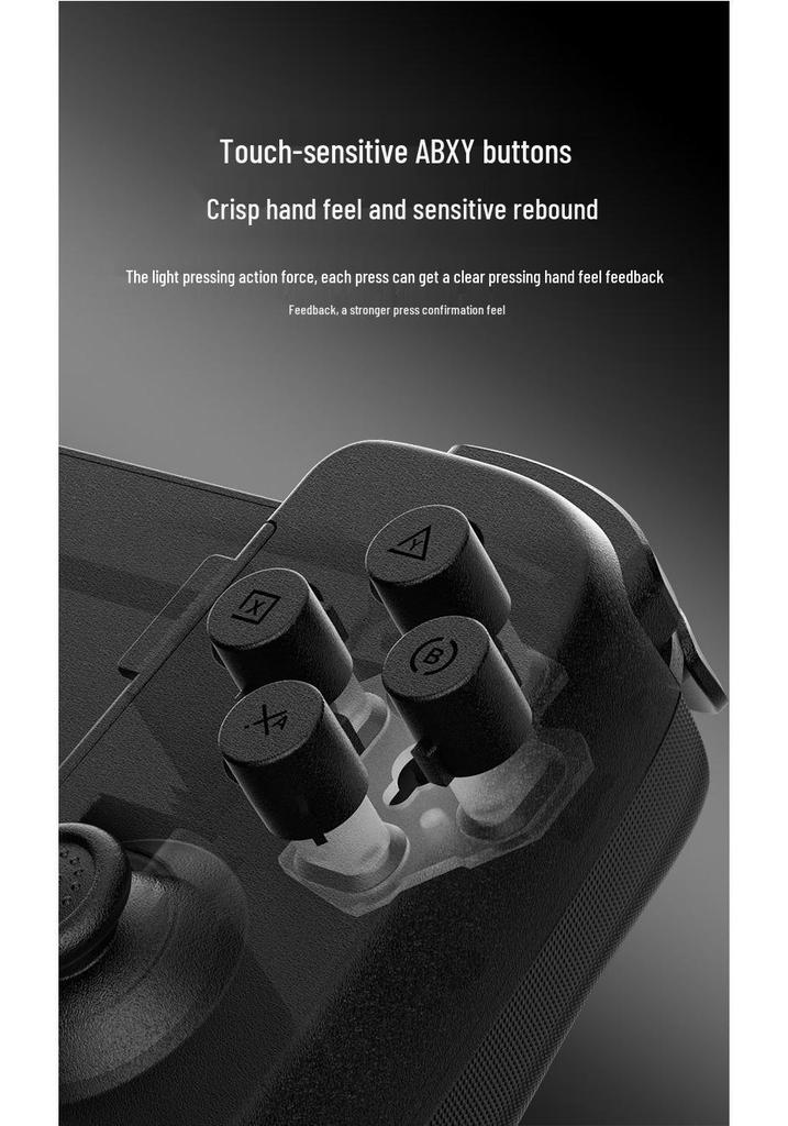 Беспроводной Bluetooth-контроллер D6DP с двойным эффектом Холла для игр на мобильных устройствах, Switch, Android, iOS и ПК