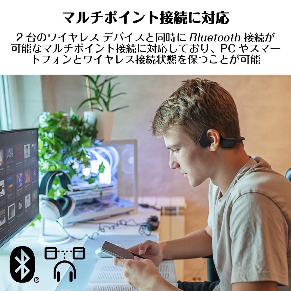 Creative Outlier Free Mini с режимом низкой задержки и микрофоном, немного маленького размера, беспроводные наушники Bluetooth с костной проводимостью HS-OTLFRM-BK