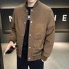 Куртки для мужчин, новые весенние и осенние куртки, свободные, элегантные, повседневные, модные, универсальная рабочая одежда, бейсбольная форма для мужчин