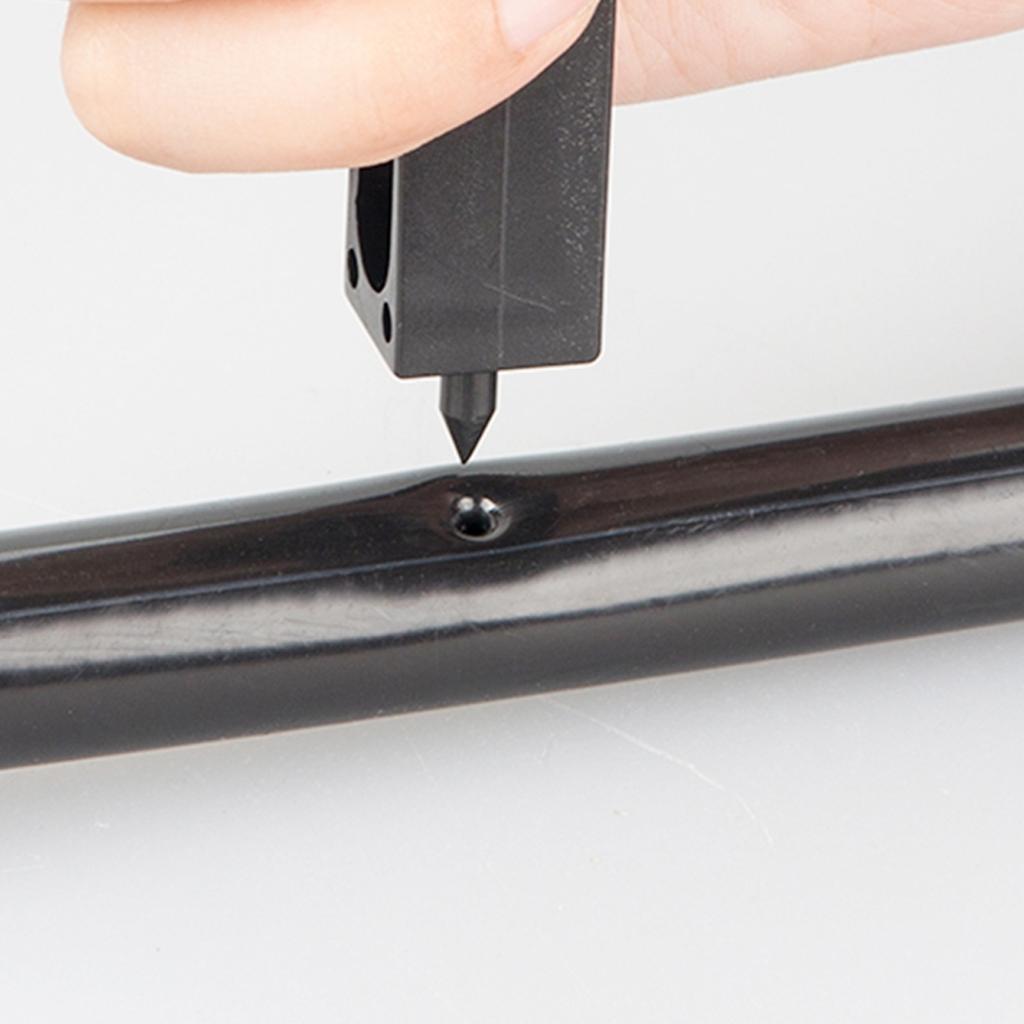 Высококачественный черный садовый инструмент для капельного орошения, дрель для пробивки отверстий в шланге, сверлильный инструмент