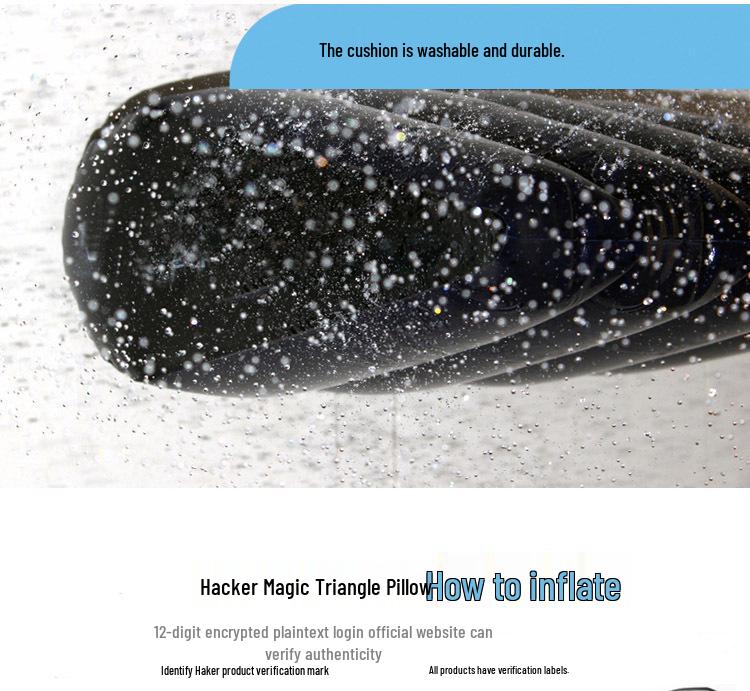 Подушка Надувная Флокированная Подушка Волшебный Треугольник Хакер - Эротическая Подушка для Позиций для Пар, Подушка для Позы Сзади