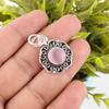 Pink Cat's Eye Pendant, 925 Sterling Silver Pendant Jewelry, Handmade Pendant Gemstone Jewelry For Memorial Day
