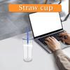 Соломенная чашка – Портативная чашка для питья макаронного оттенка для ежедневного использования