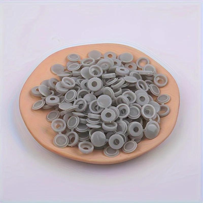 50 шт./пакет практичный шарнирный пластиковый винт складной защелкивающийся защитный колпачок кнопка гайки крышка болты защита мебель декор