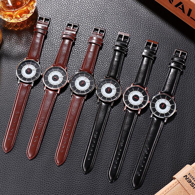 Новый дизайн, мужские кварцевые наручные часы, модные повседневные мужские часы, деловые часы для мужа, семьи, друга