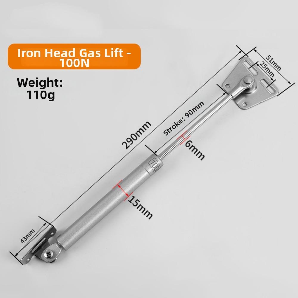 Universal Wardrobe Pneumatic Support Rod Folding Door Strut Durable Furniture Gas Spring Hinges