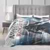 A-Assassins Creed Blankets Flannel Throw Blanket Summer Air Conditioning Decoration Soft Warm Bedsprea