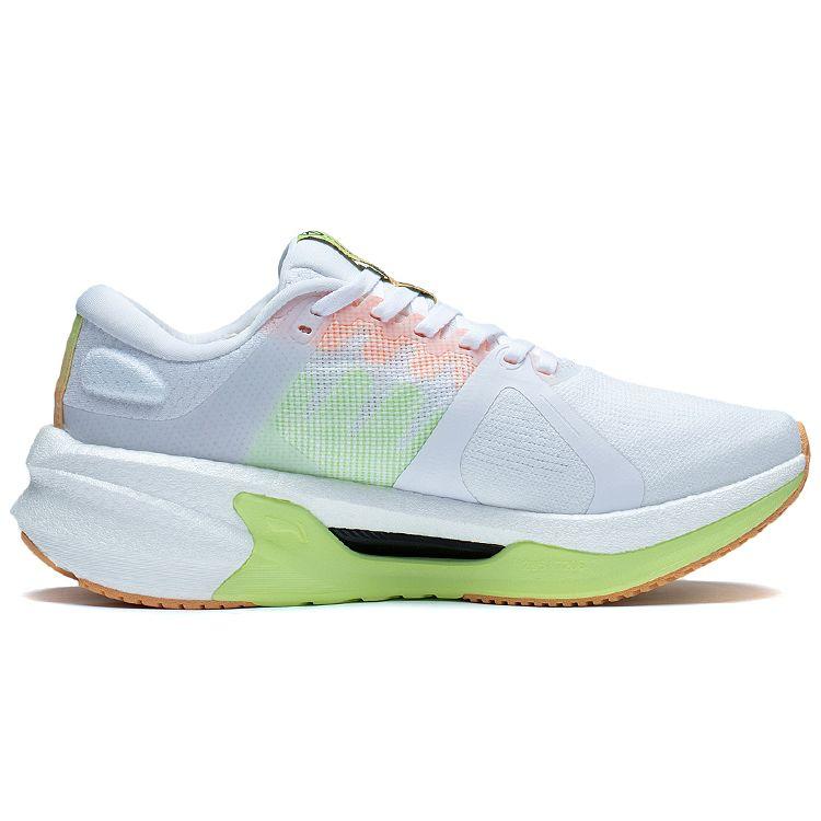 Li Ning Fierce Steed 7 Lightweight Rebound Low-Top Running Shoes Women Sneaker White Yellow ARZT004-5