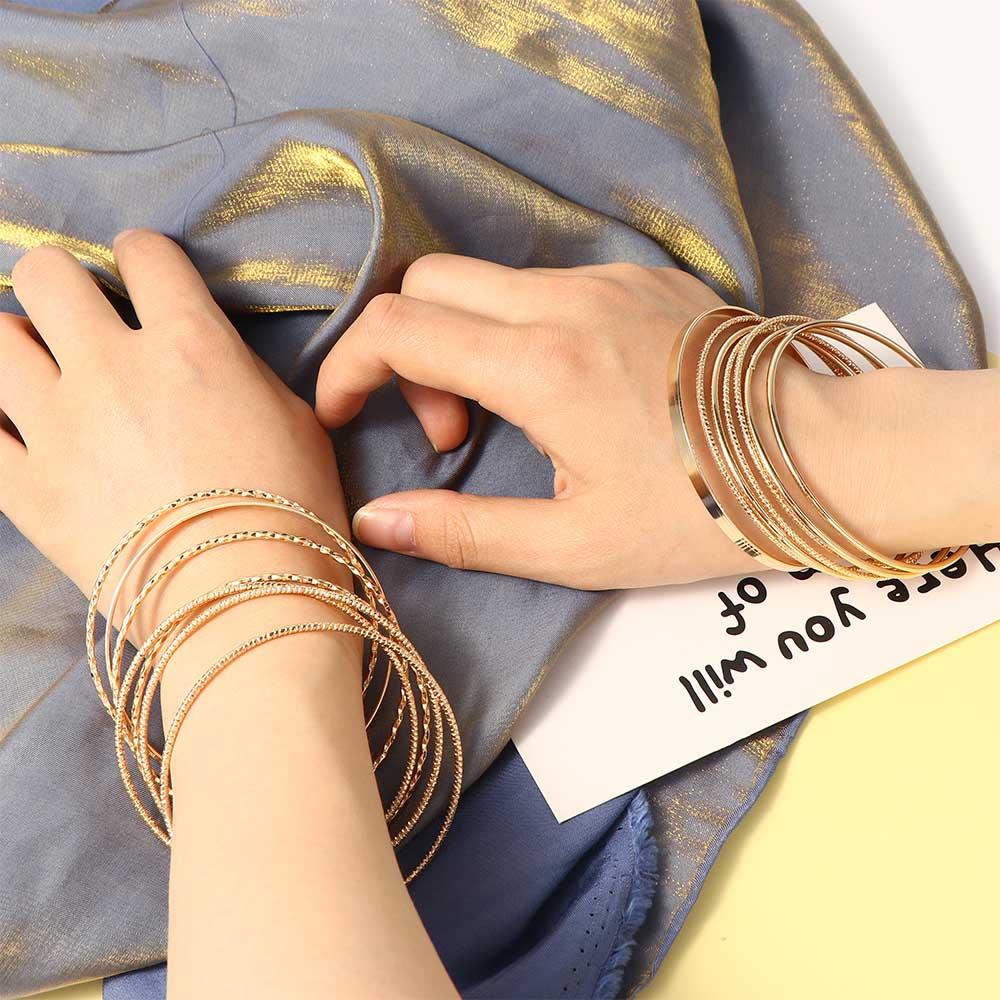 Темпераментный крест Богемный золотой цвет Руки Ювелирные изделия Женские браслеты Корейские браслеты Наручные браслеты