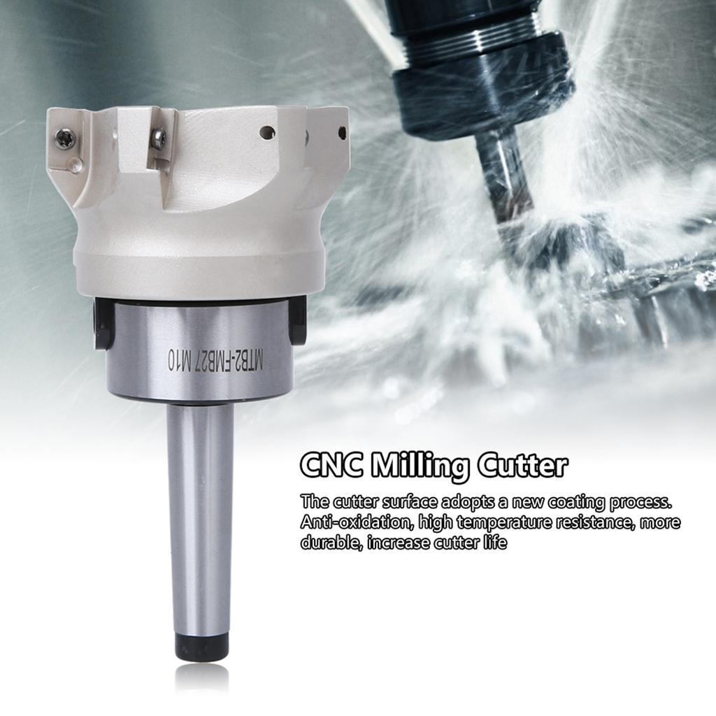 MT2 FMB27 Держатель цангового патрона 80276 Фрезерная фреза с канавками 1604APMT Фрезерные пластины(10 шт фрезерование