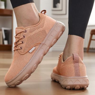 Женская обувь с широким носком, дышащая сетка, амортизация, легкие удобные кроссовки, обувь для марафонского бега, минималистичная обувь для большой стопы