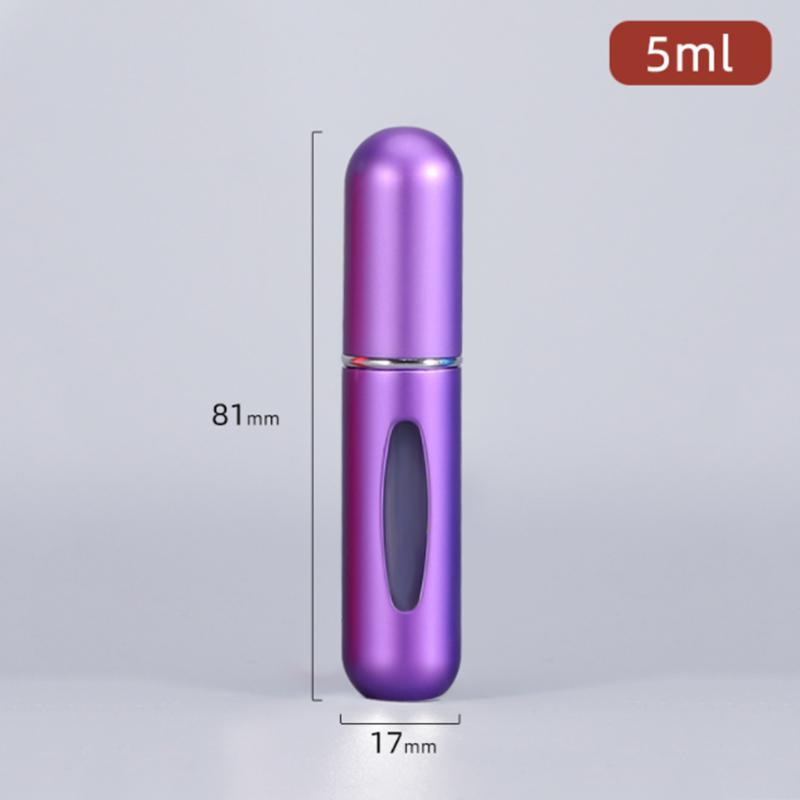 5 мл флакон-спрей для духов, дорожный наполненный тип, портативный распылитель для духов, пустой косметический флакон для духов