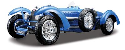 Масштабная модель Bugatti Type 59 от Bburago, литая, 1/18 (синий) 18-12062
