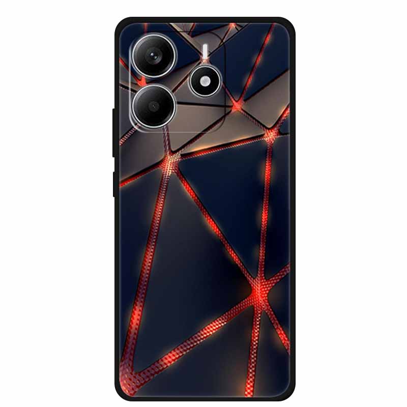 Для Redmi Note 14 4G ГЛОБАЛЬНЫЙ Чехол Животные Мягкий Силиконовый ТПУ Чехлы для Телефона Задняя Крышка для Xiaomi Redmi Note14 4G Защитник Coque