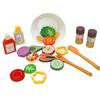 Wooden Simulation Fruit Vegetable Set Play House Pretend Kitchen Salad Cooking Toy  Children Kids