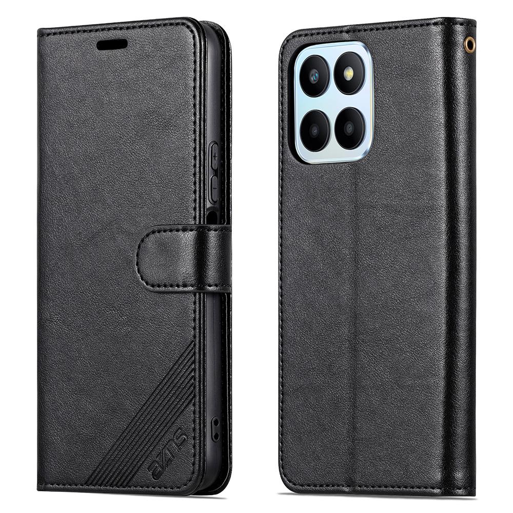 AZNS Phone Case for Honor 70 Lite 5G Mobile Phone Cover PU Leather Stand Wallet Protective Shell