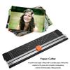 Paper Cutter A4 A5 Paper Cutting Guillotine Replacement Blades Cutter with Pull-out Ruler for Photo Trimmers Scrapbook