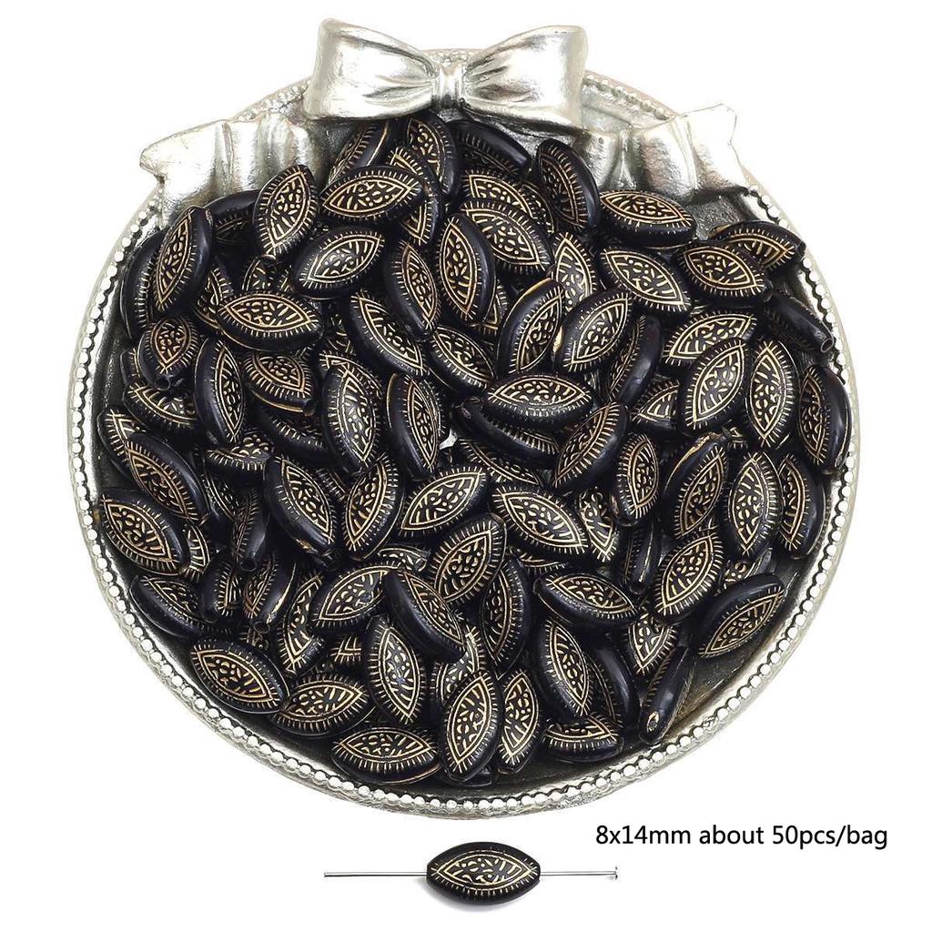 Бусины для браслета ручной работы, акриловые французские винтажные золотые плоские бусины, круглые бусины, украшения ручной работы, браслет, ожерелье, кулон, телефонная цепочка, аксессуары