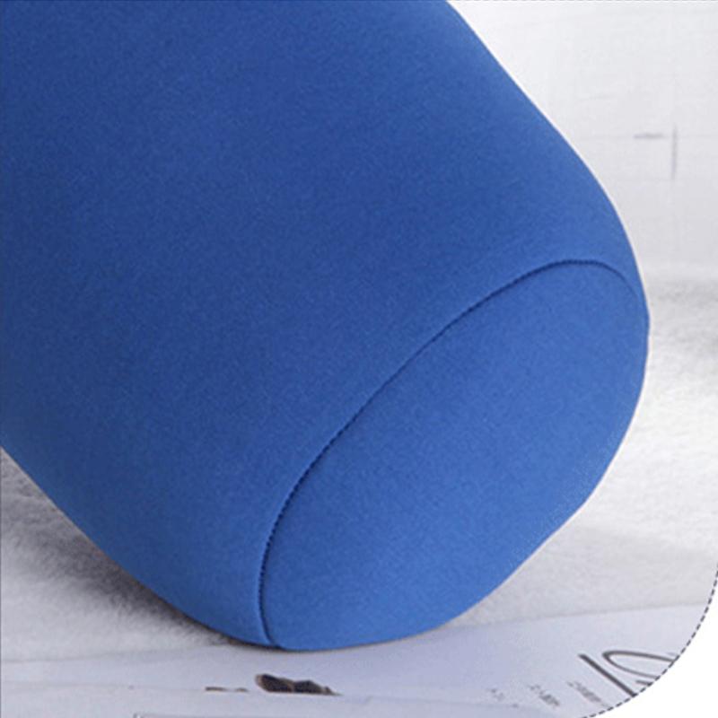 Microbead Back Cushion Roll Throw Pillow Travel Home Sleep Neck Support Comfortable Home Seat Pillow