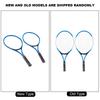 Practice Racket, Kids' Tennis Racket, Game Racket, Resistance Reduction, 1 Pair (blue)