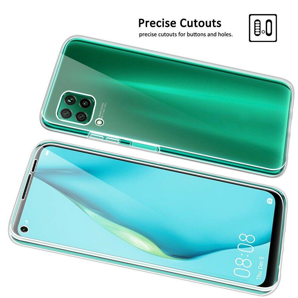 Двойной мягкий чехол для Huawei P40 P30 Pro P20 Lite Y5P Y6P Y6S P Smart 2020 Y5 Y6 Y7 Y9 2019 Коврики 30 Honor 20 Pro 10 Lite 10i 9X 9S 8X 8A 8S 7A чехол