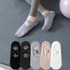 Thin Cotton Yoga Sock Breathable Short Non-slip Cross Strap Indoor Fitness Socks Pilates Socks Dance Training Sports Floor Socks