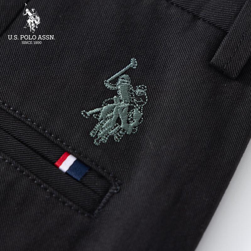 U.S. Polo Assn. Мужские повседневные брюки прямого кроя из смесовой ткани тенсел