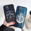 PP1 Anchor Sailor Phone Case for Samsung Galaxy A11 A12 A13 A15 A52S A53 A55 A56 A70 A71 A72 A73 F06 F16 F56 S10 Plus S10e