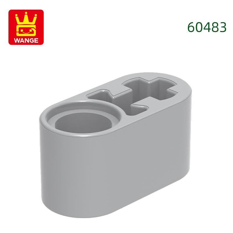 Non-Toxic 217Pcs/Lot No.60483 Beam Thick Bricks 1X2 Axle Holes Block Moc Color Accessories Compatible With Brick Diy Children'S Toy