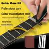 Professional Guitar Fretboard Maintenance Set: String Separator, Polishing Sandpaper, Shim Repair Tools