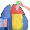 Kids Play Tent 3in1 with Tunnel Ball Pool Indoor Outdoor Toys Durable Polyester Steel Frame for Toddlers Boys Girls Gift Idea
