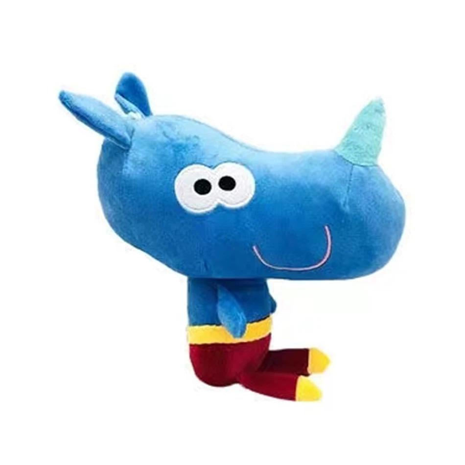 Новая 23см Мультяшная плюшевая игрушка Хей Дог Учитель Мягкая Милая Кукла Животное Друг для сна Рождественский подарок