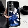 Чехол для телефона для Samsung Galaxy A17 A16 A15 A14 A13 Синий L-Lock Наги Сэйсиро A56 A36 A26 A55 A35 A25 A54 A34 A24 A53 A33 A23 A07