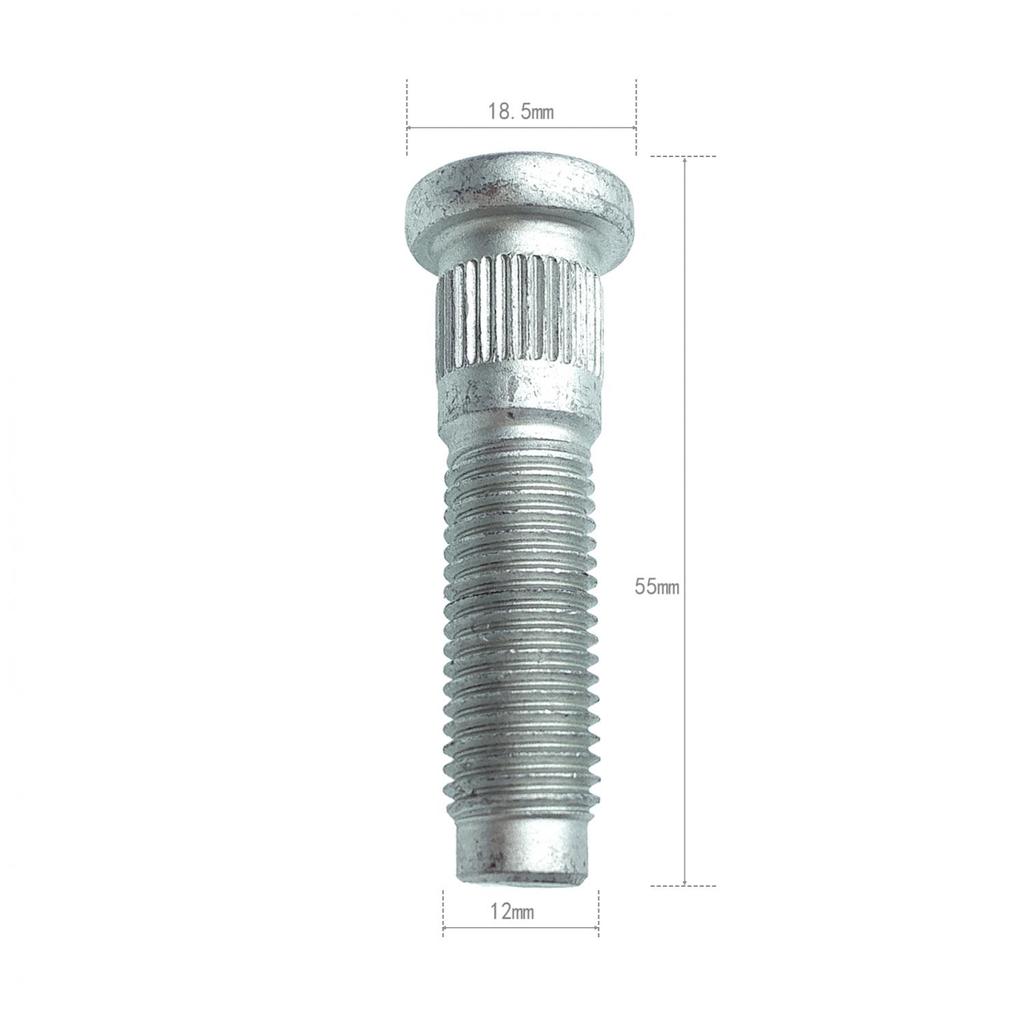 C2C35294 Колесный болт M12 x 1.5, 50 мм, Гайки колесные, Подходят для Jaguar, Обслуживаемые, Колесные шпильки компактные